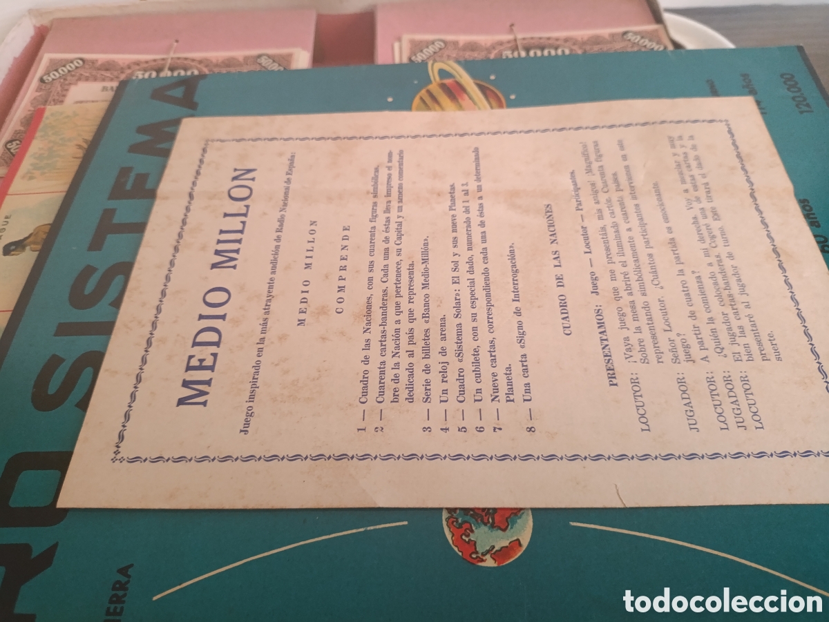 Juegos de mesa: Antiguo juego de mesa medio millon - Foto 7