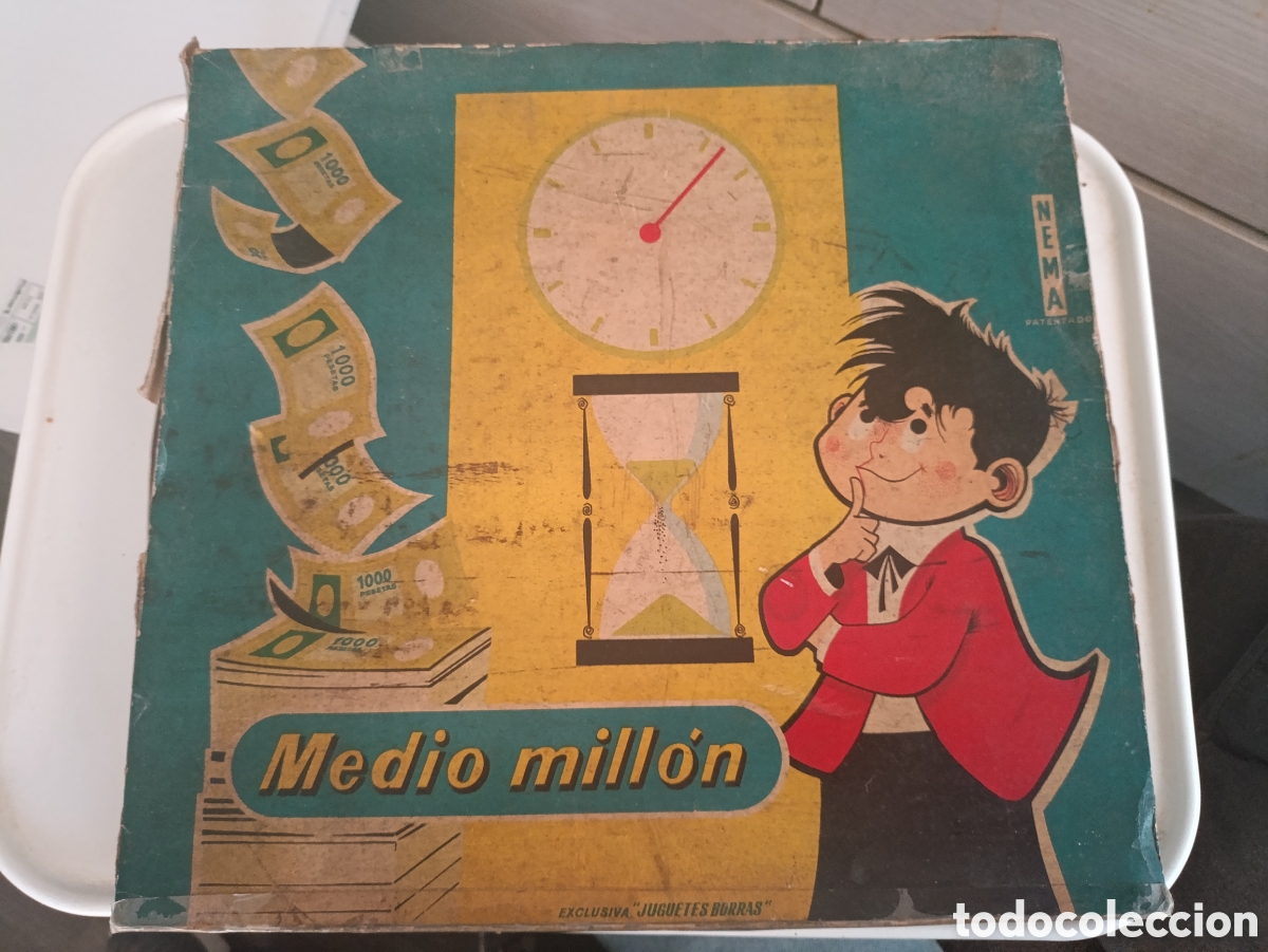Juegos de mesa: Antiguo juego de mesa medio millon - Foto 8