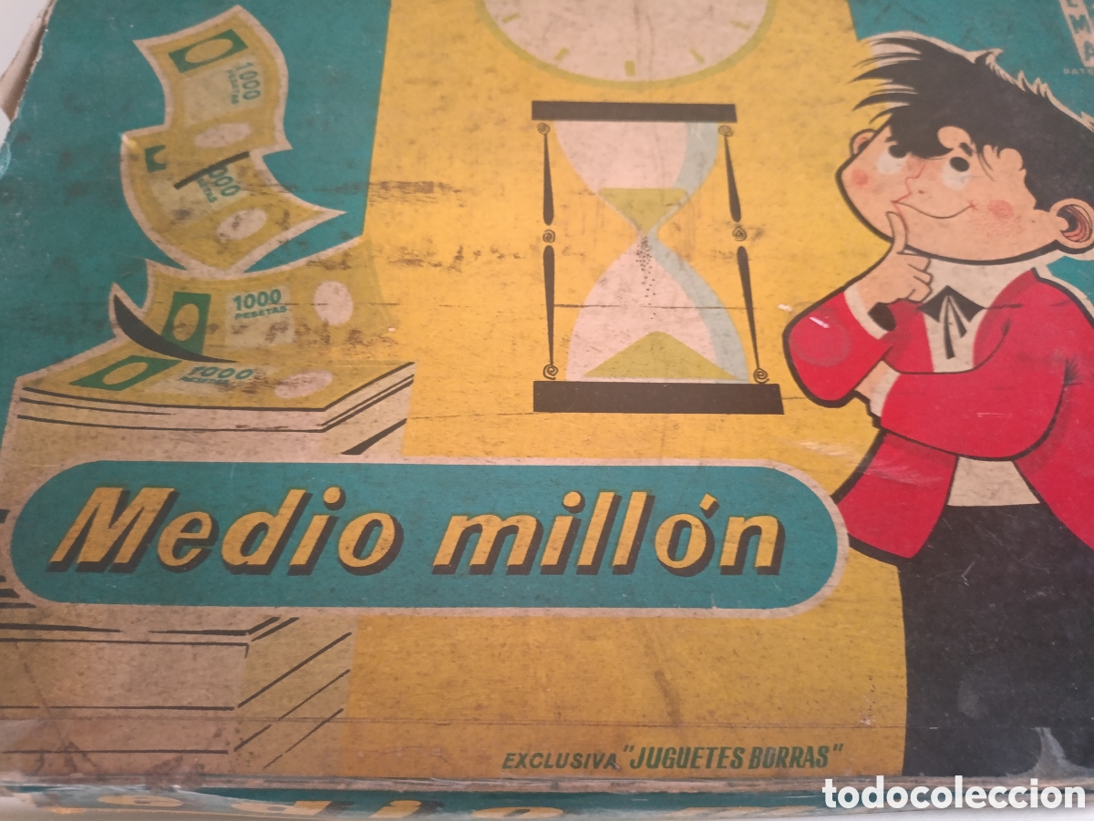 Juegos de mesa: Antiguo juego de mesa medio millon - Foto 12