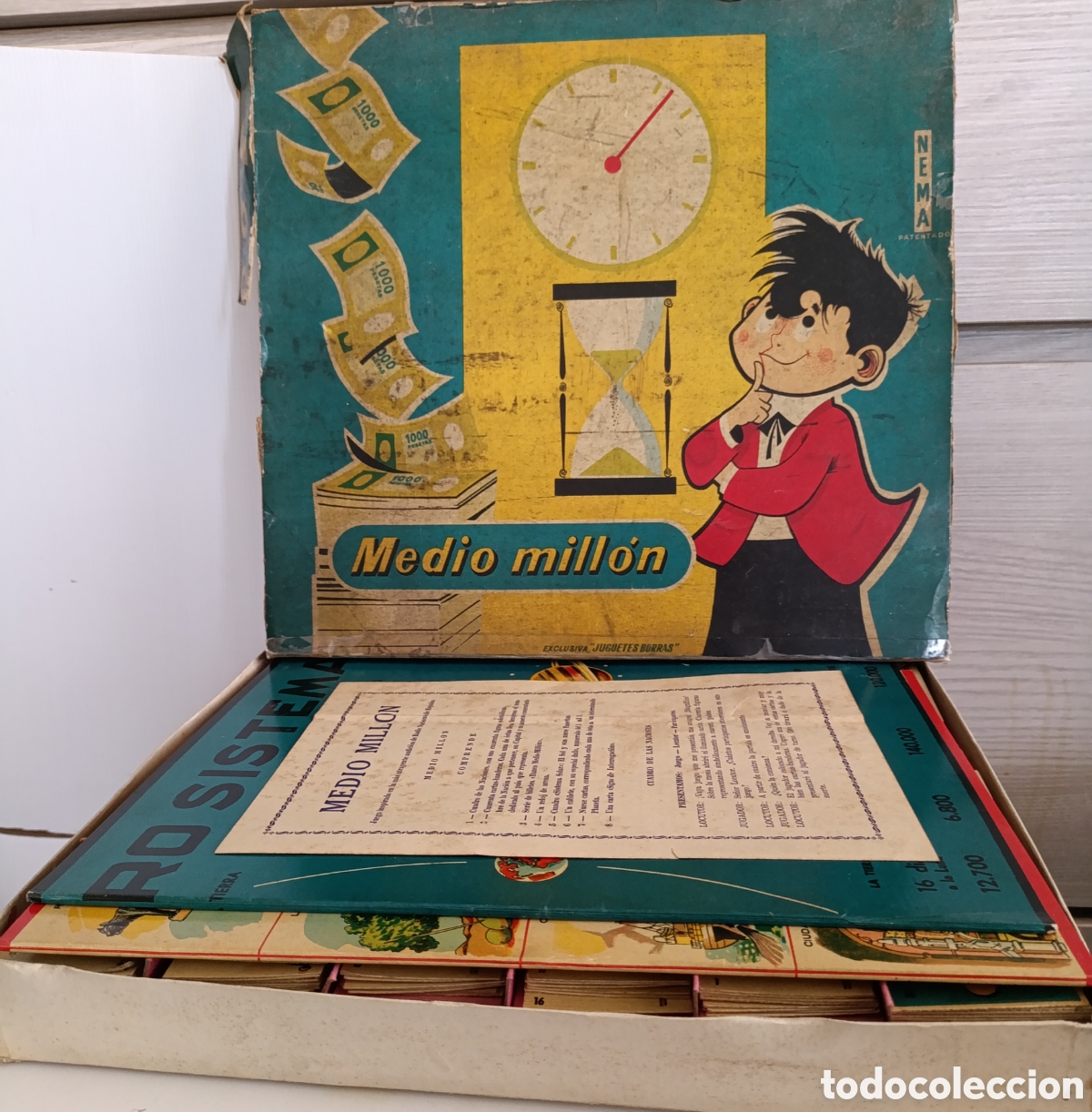 Juegos de mesa: Antiguo juego de mesa medio millon - Foto 1