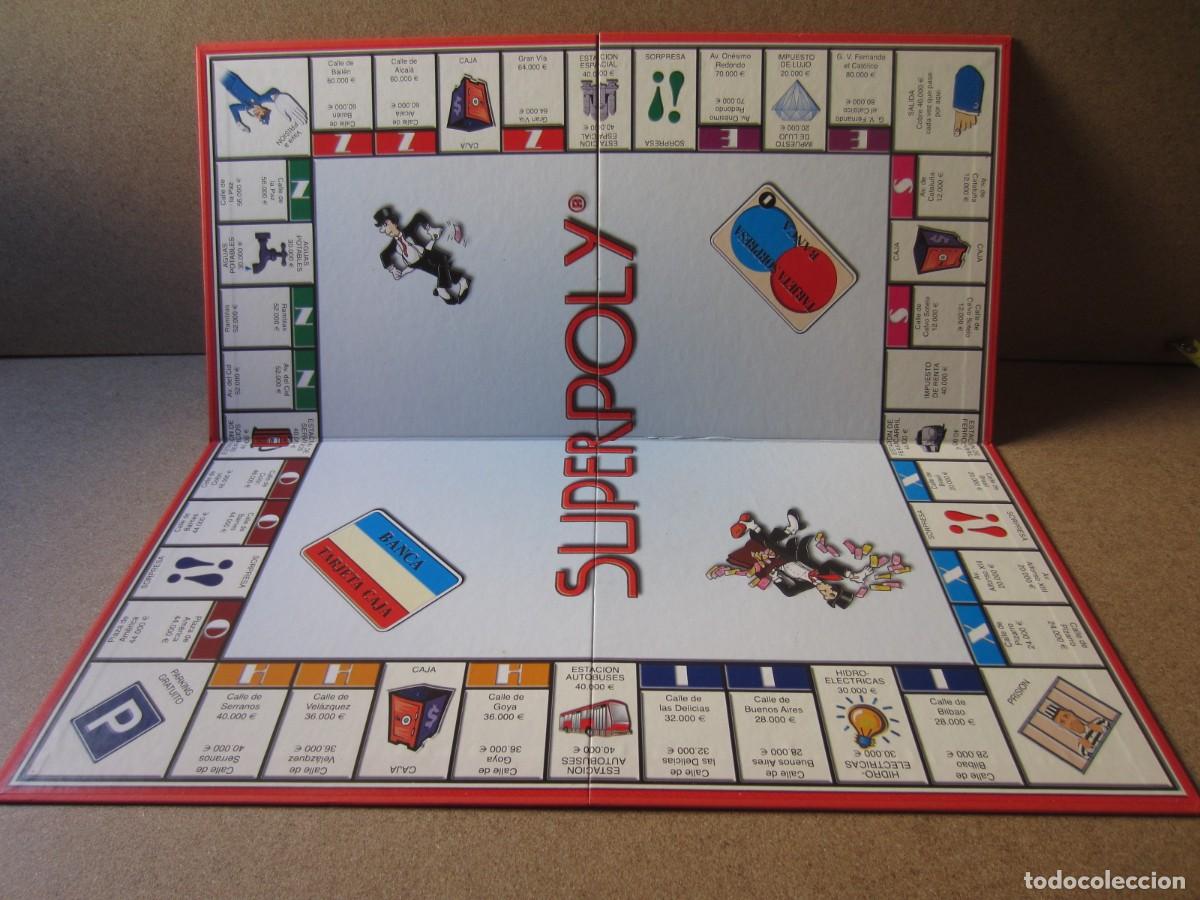 Juegos de mesa: Tablero de Juego e Instrucciones Superpoly (Falomir) - Foto 1