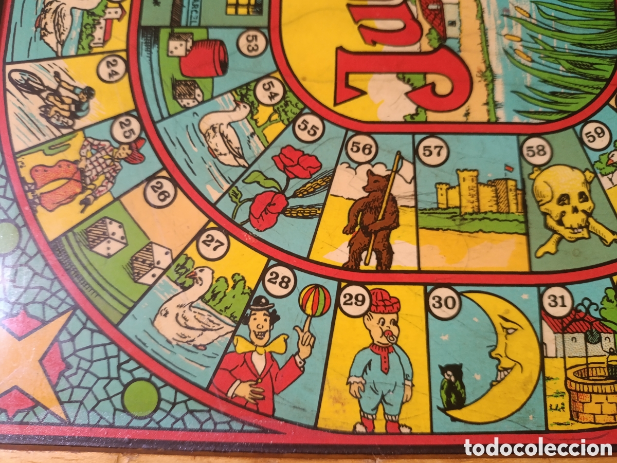 Juegos de mesa: Antiguo parchis a&ntilde;os 40-50 - Foto 3