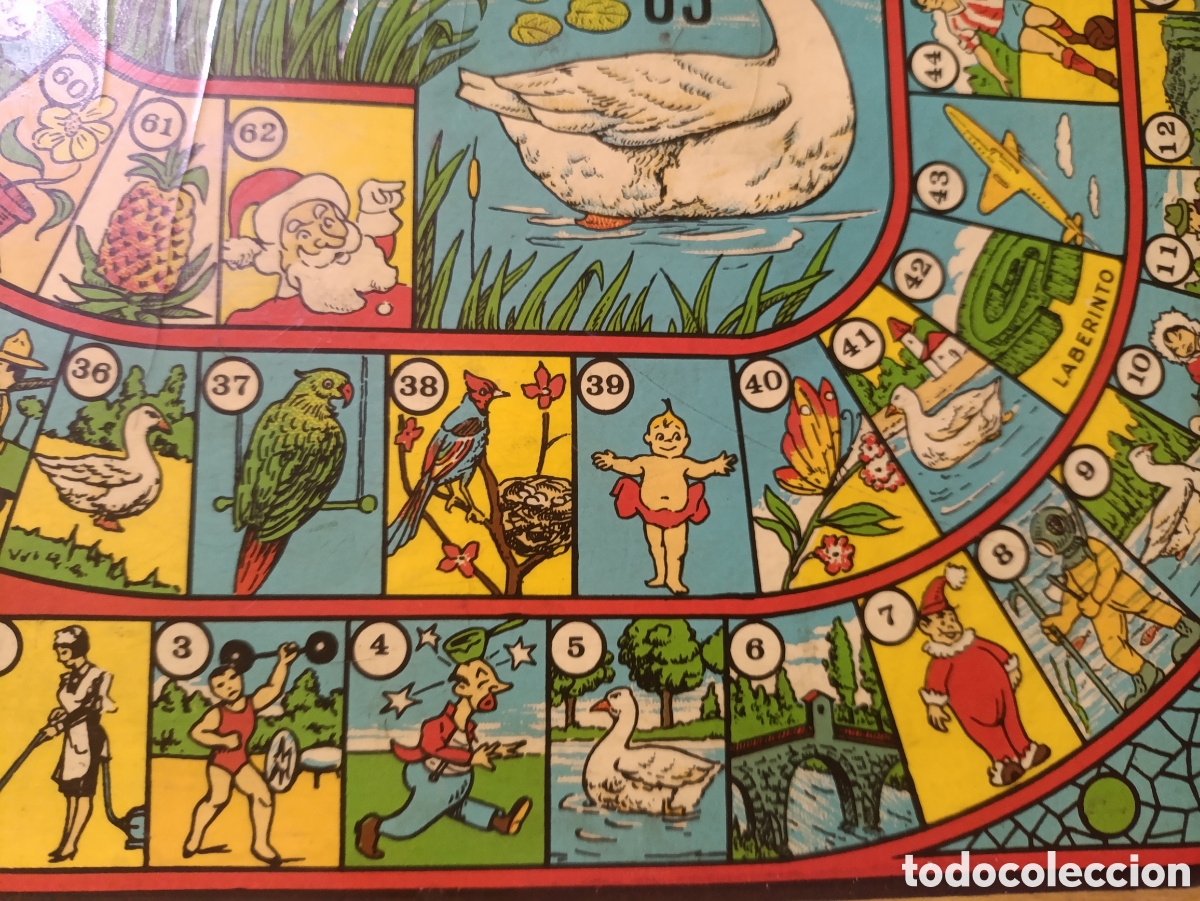 Juegos de mesa: Antiguo parchis a&ntilde;os 40-50 - Foto 7