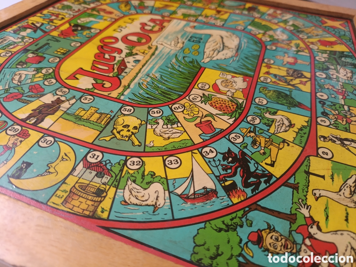 Juegos de mesa: Antiguo parchis a&ntilde;os 40-50 - Foto 12