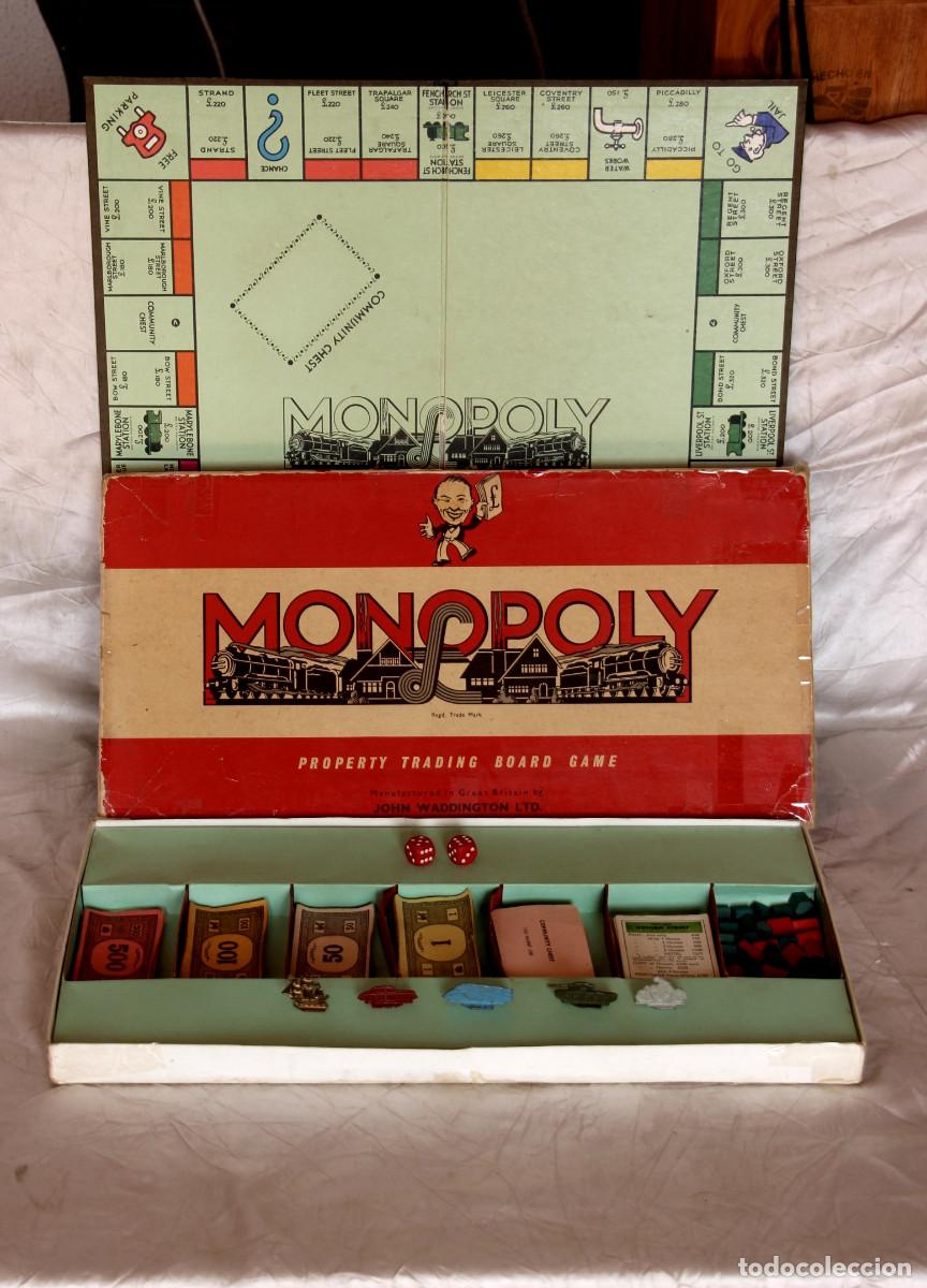 Juegos de mesa: Monopoly de londres Waddingtons 1961 - Foto 1