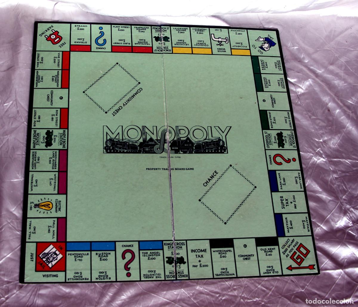 Juegos de mesa: Monopoly de londres Waddingtons 1961 - Foto 6