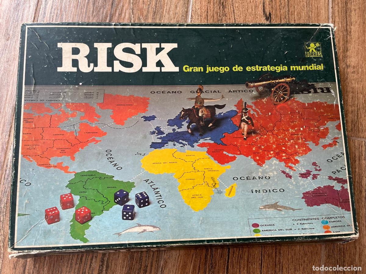 Juegos de mesa: JUEGO RISK DE BORRAS PRIMERAS VERSIONES REFERENCIA 7887 - Foto 1