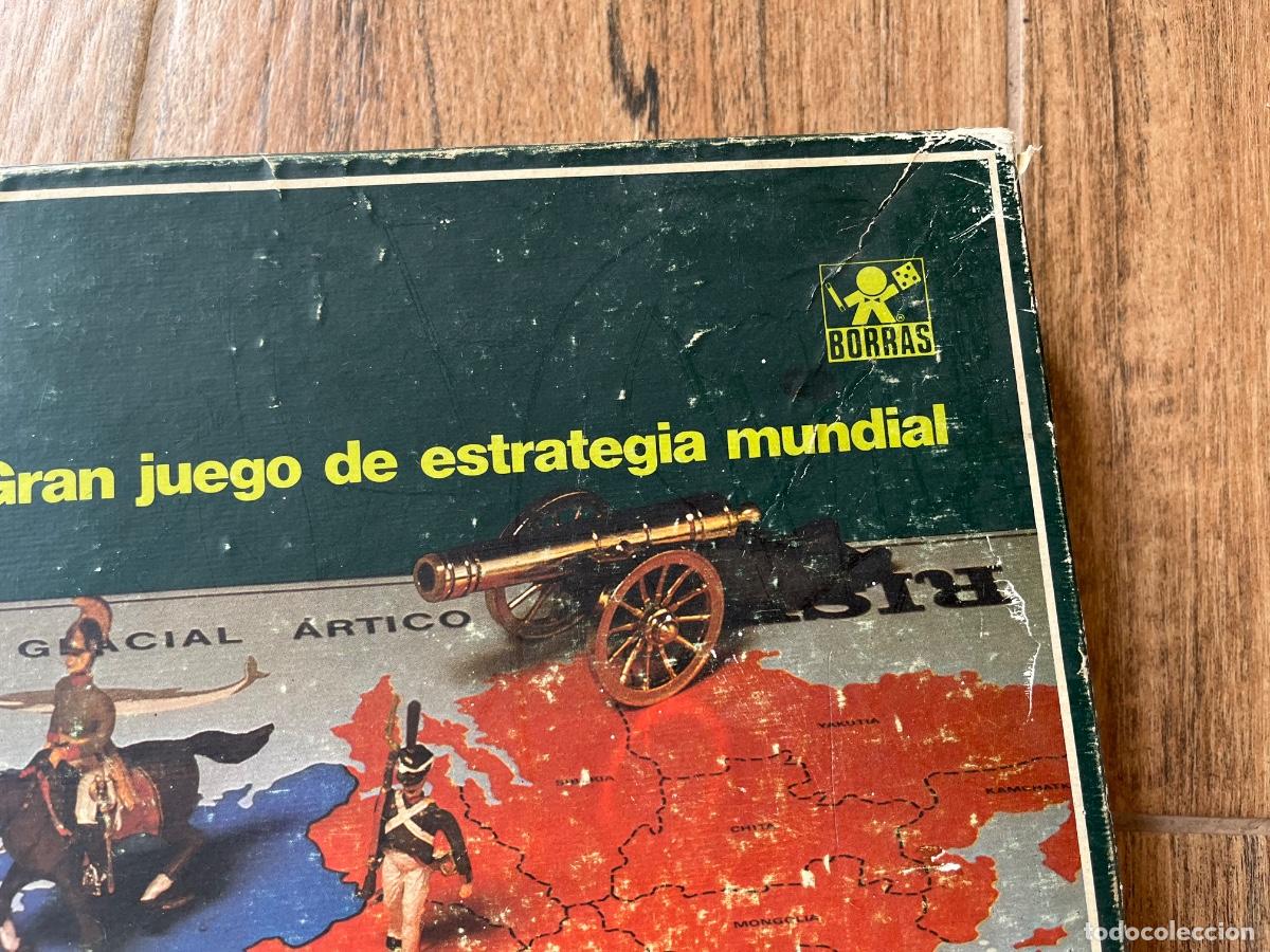 Juegos de mesa: JUEGO RISK DE BORRAS PRIMERAS VERSIONES REFERENCIA 7887 - Foto 8