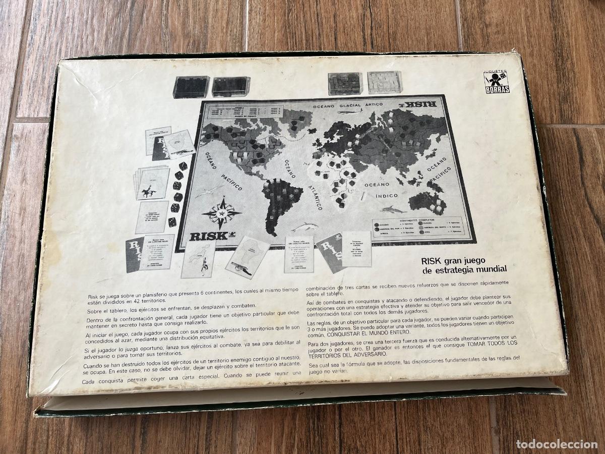 Juegos de mesa: JUEGO RISK DE BORRAS PRIMERAS VERSIONES REFERENCIA 7887 - Foto 11