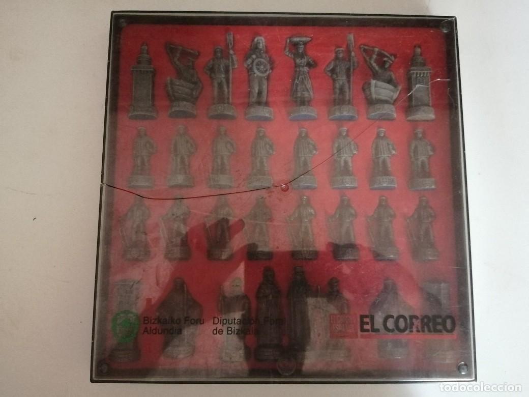 Juegos de mesa: JUEGO DE AJEDREZ. FIGURAS DEPORTE VASCO - Foto 2
