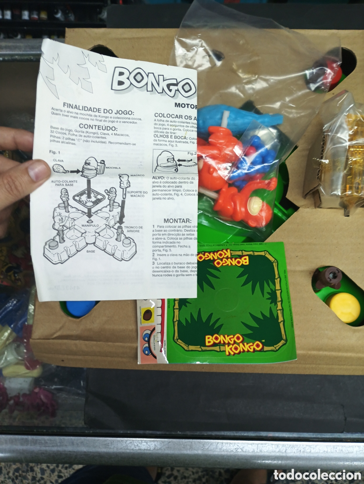 Juegos de mesa: Juego de mesa Bongo Kongo mb sin usar - Foto 10