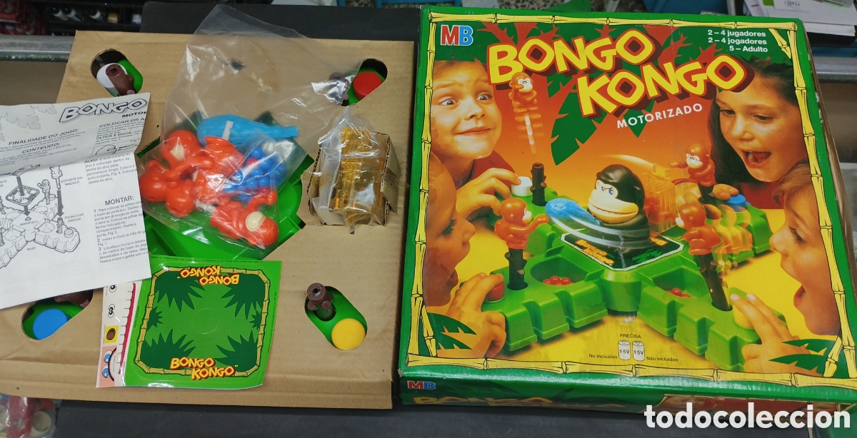 Juegos de mesa: Juego de mesa Bongo Kongo mb sin usar - Foto 1