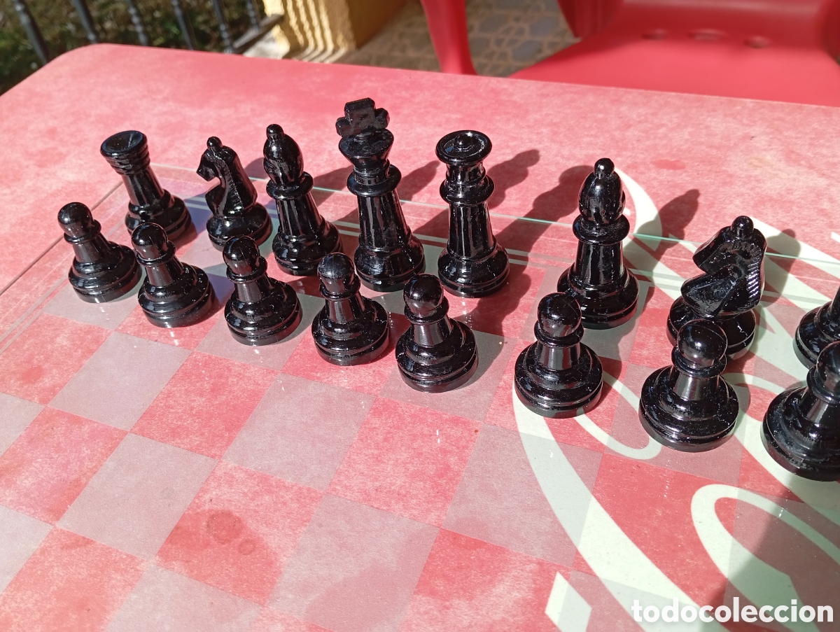Juegos de mesa: JUEGO DE AJEDREZ EN CRISTAL COMO NUEVO - Foto 4