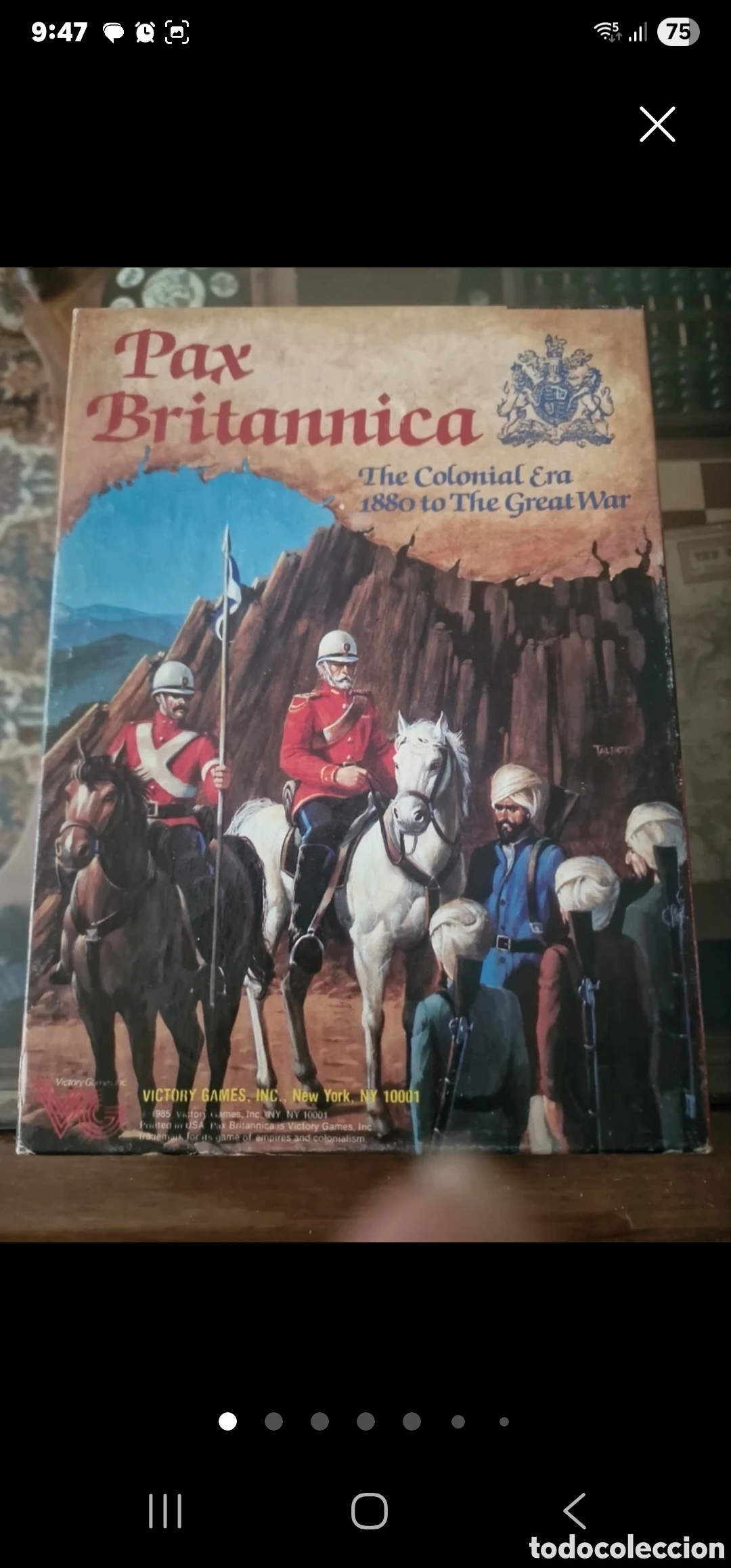 Juegos de mesa: Juego de mesa Pax Britannica - Foto 1