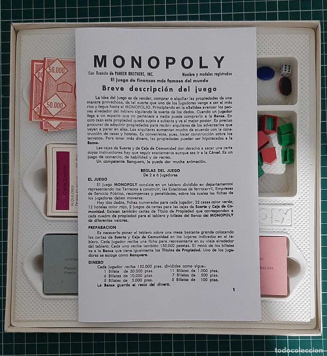 Juegos de mesa: Monopoly edici&oacute;n Barcelona a&ntilde;os 60. - Foto 6