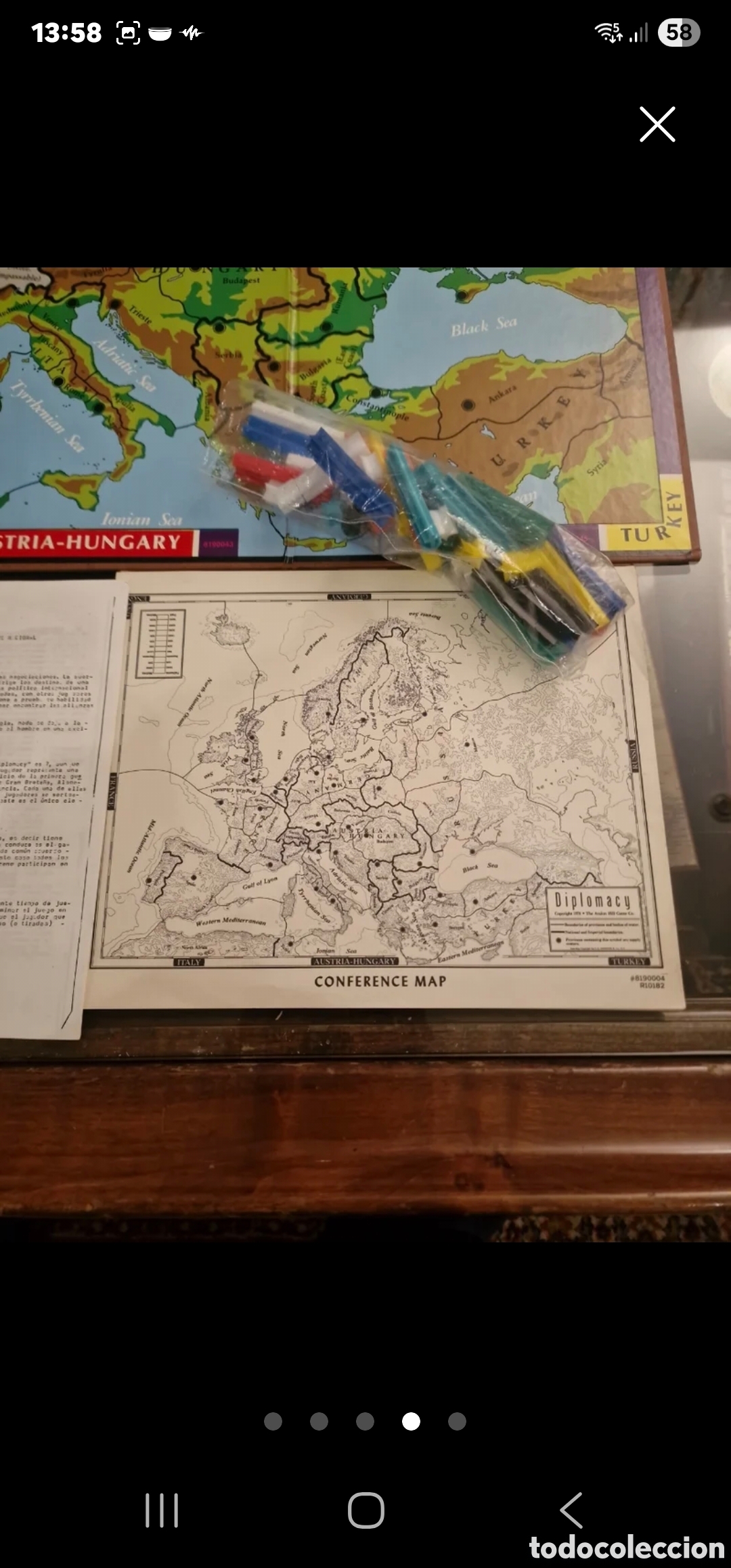 Juegos de mesa: Juego de mesa Diplomacy - Foto 3