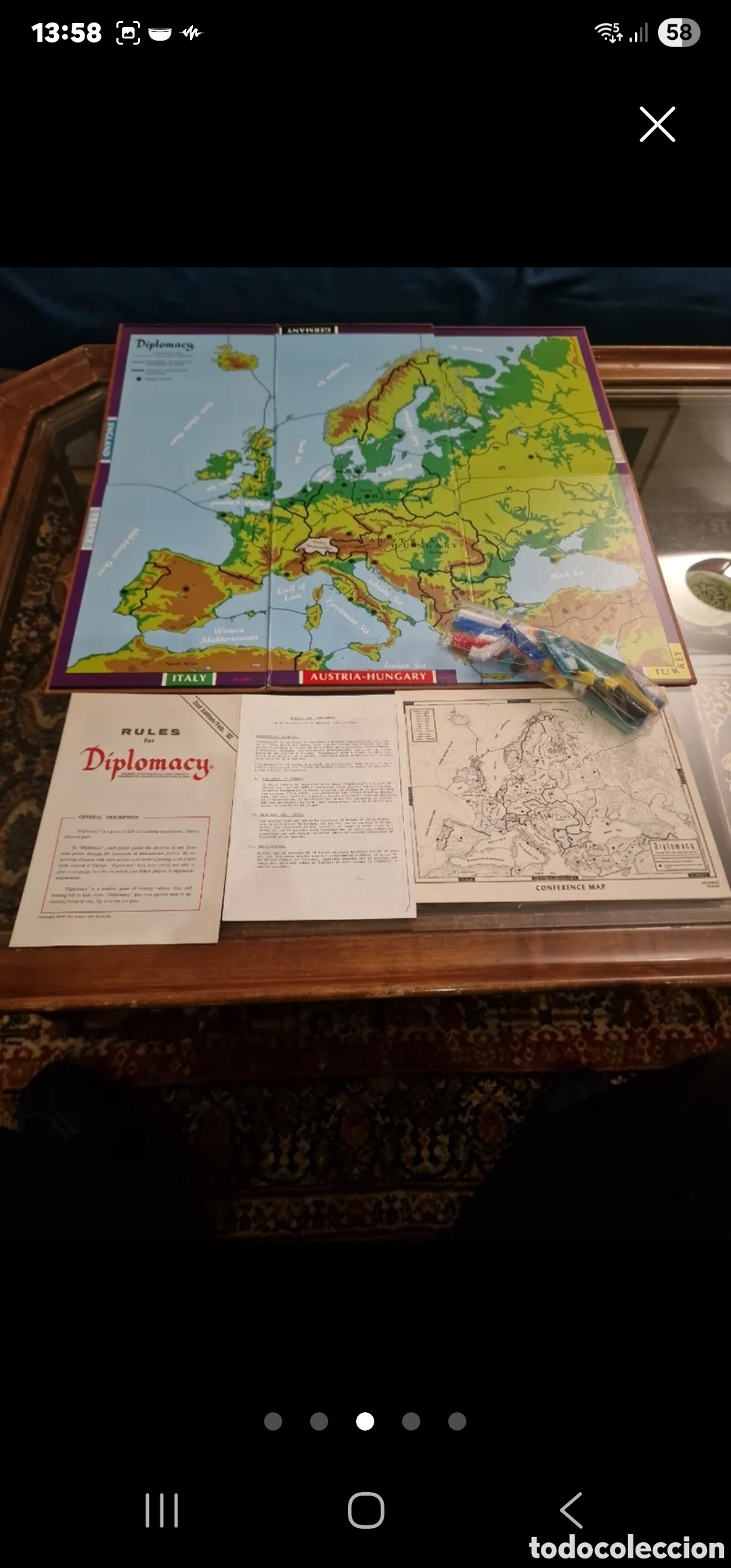 Juegos de mesa: Juego de mesa Diplomacy - Foto 4