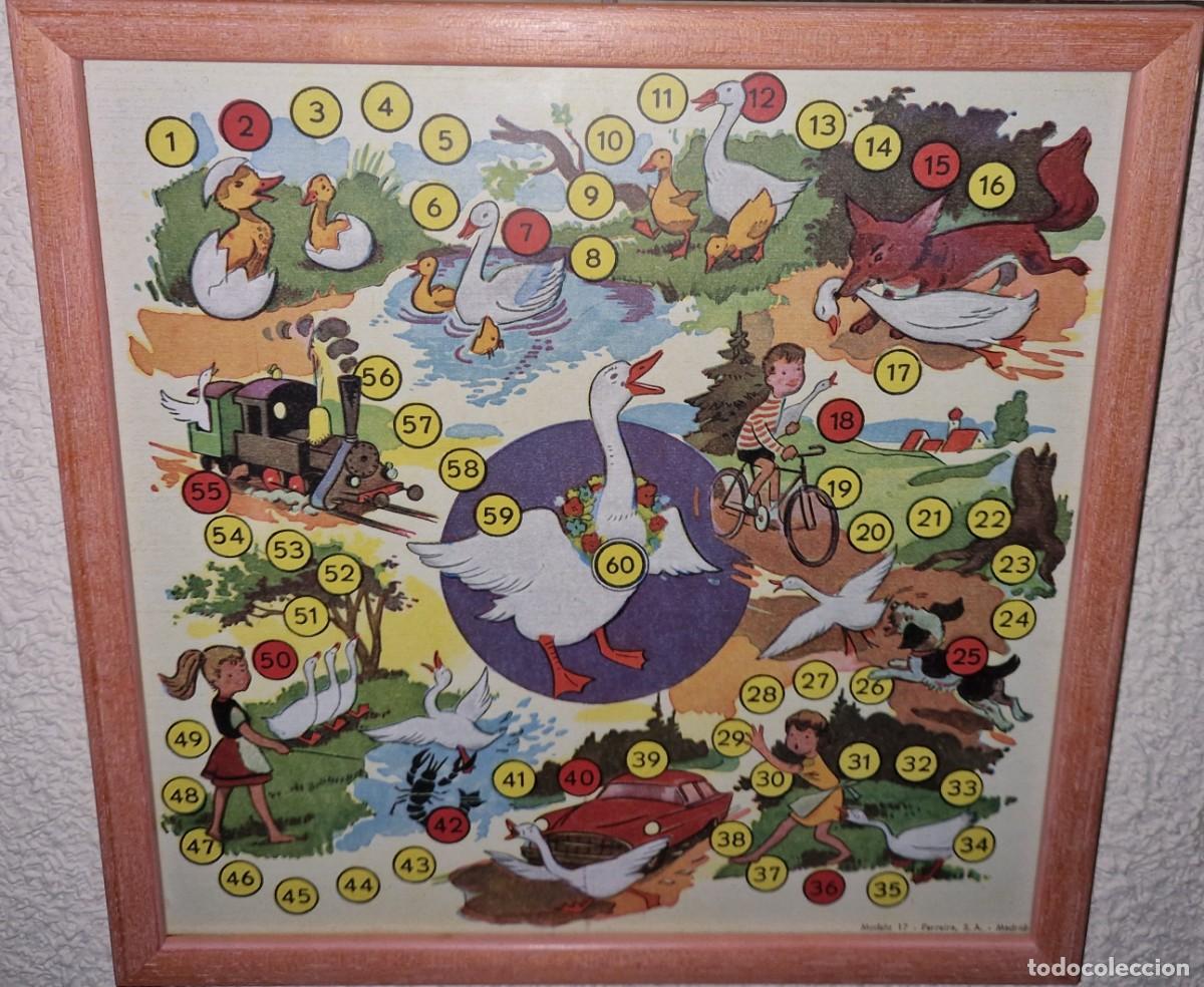 Juegos de mesa: ANTIGUO JUEGO DE LA OCA - Foto 1