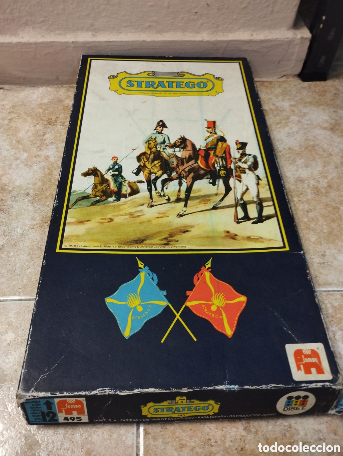 Juegos de mesa: Juego de mesa vintage stratego - Foto 1