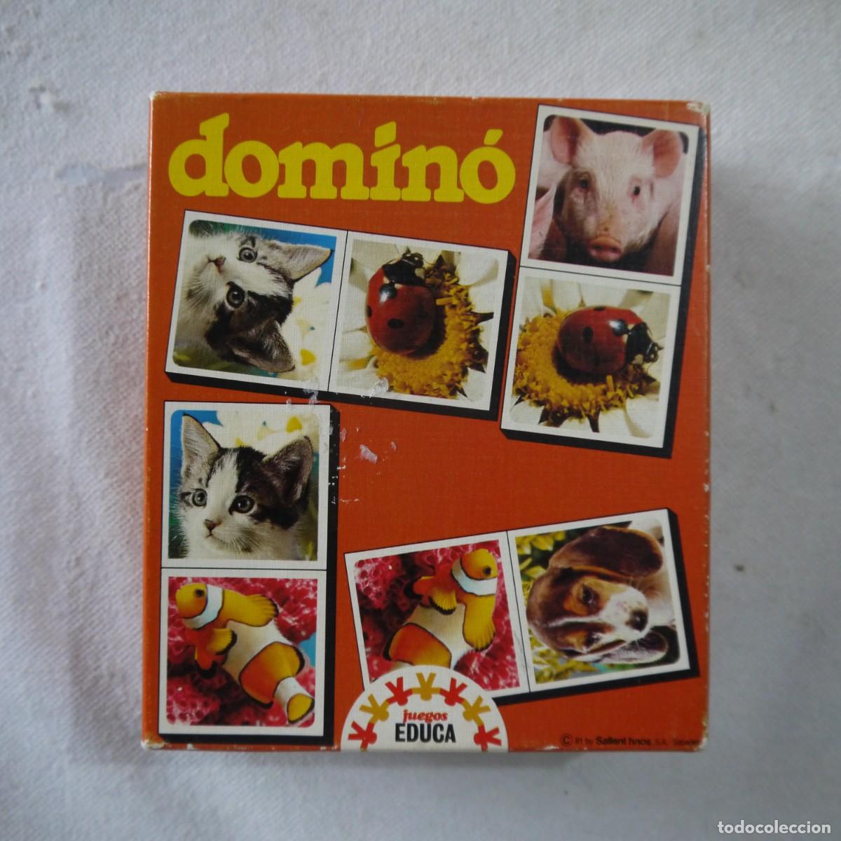 Juegos de mesa: DOMINO ANIMALES. REF. 3759 - EDUCA - 1981 - Foto 1