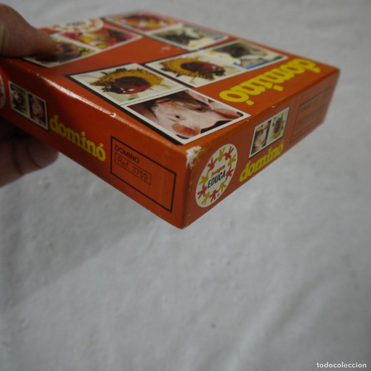 Juegos de mesa: DOMINO ANIMALES. REF. 3759 - EDUCA - 1981 - Foto 3