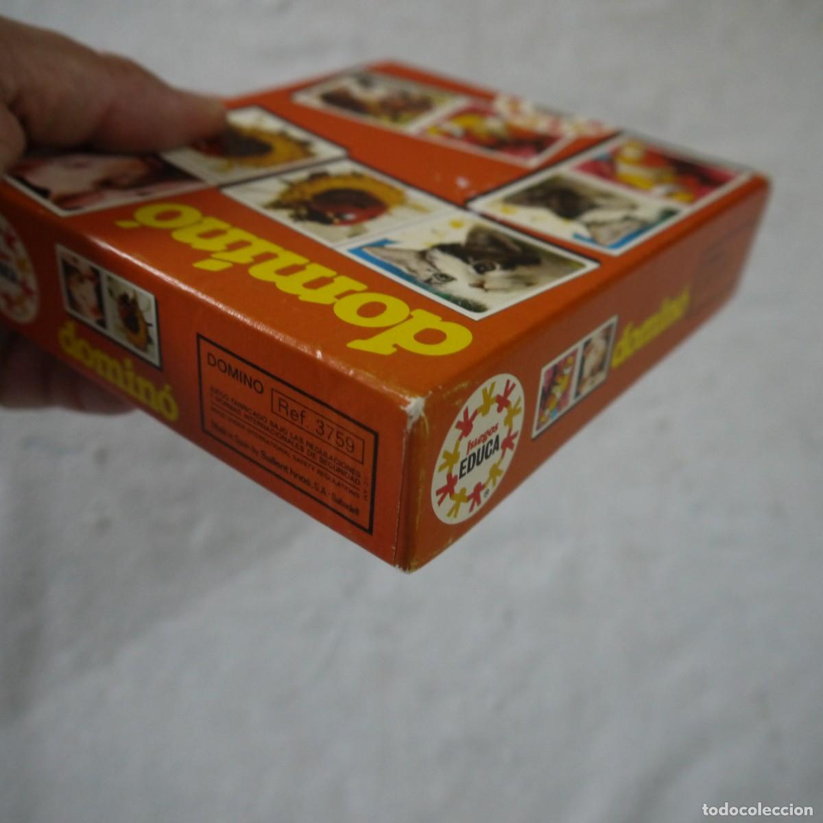 Juegos de mesa: DOMINO ANIMALES. REF. 3759 - EDUCA - 1981 - Foto 4