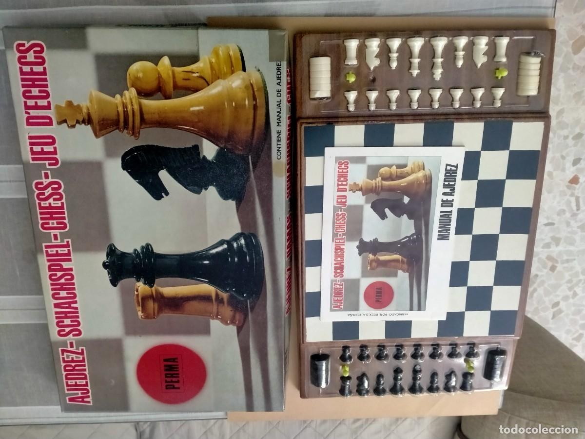 Juegos de mesa: ajedrez de perma competo a&ntilde;o 1973 - Foto 1