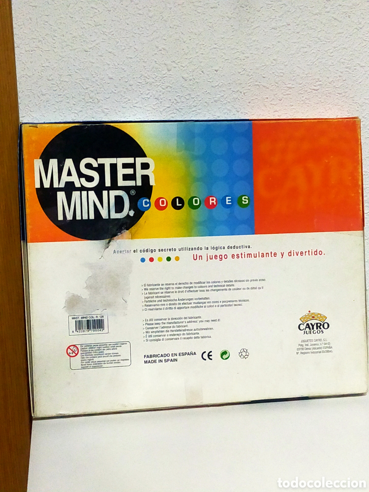 Juegos de mesa: Master Mind colores, Cayro - Foto 2