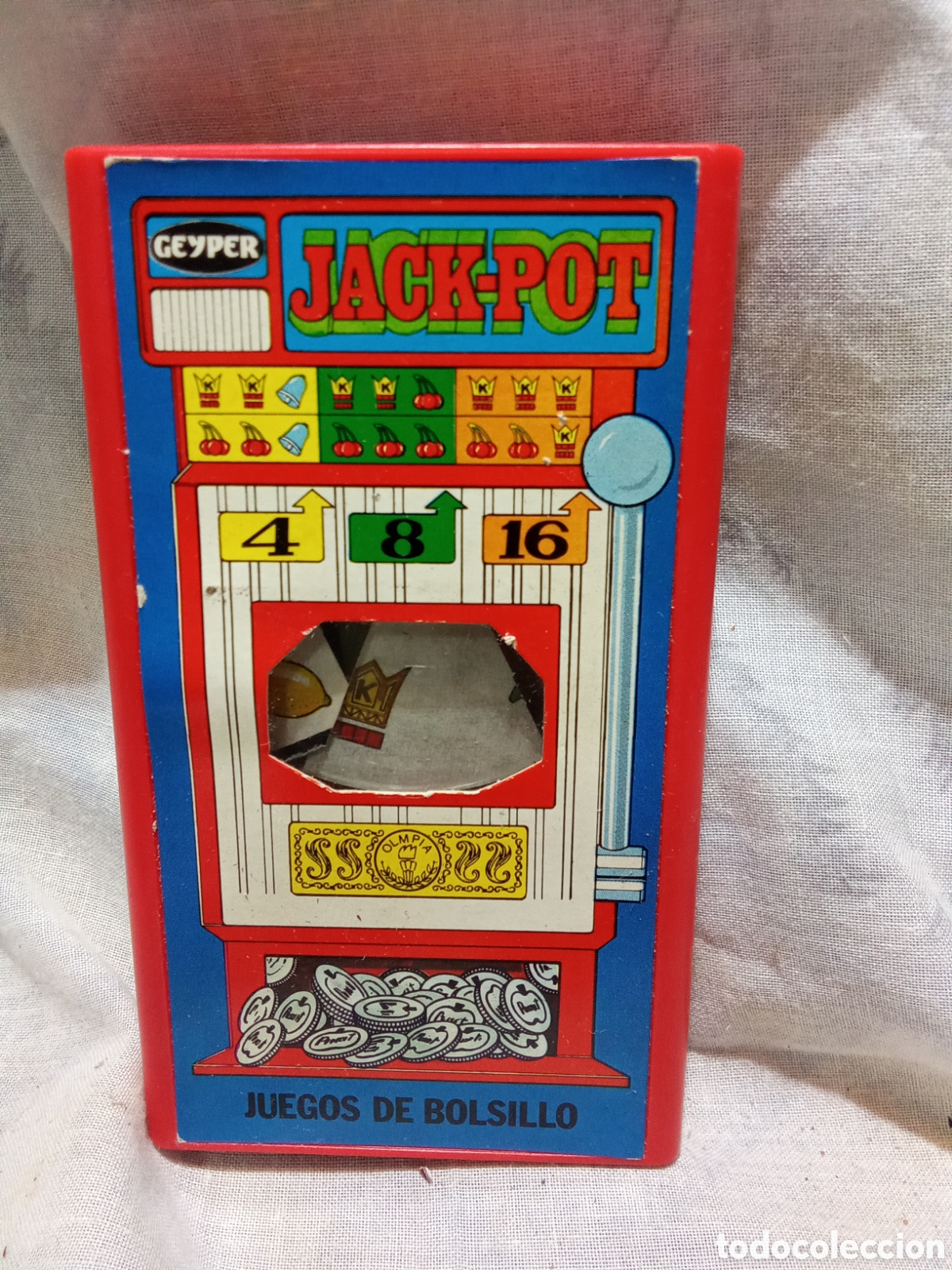 Juegos de mesa: JUEGO DE BOLSILLO JACKPOT DE GEYPER - Foto 1