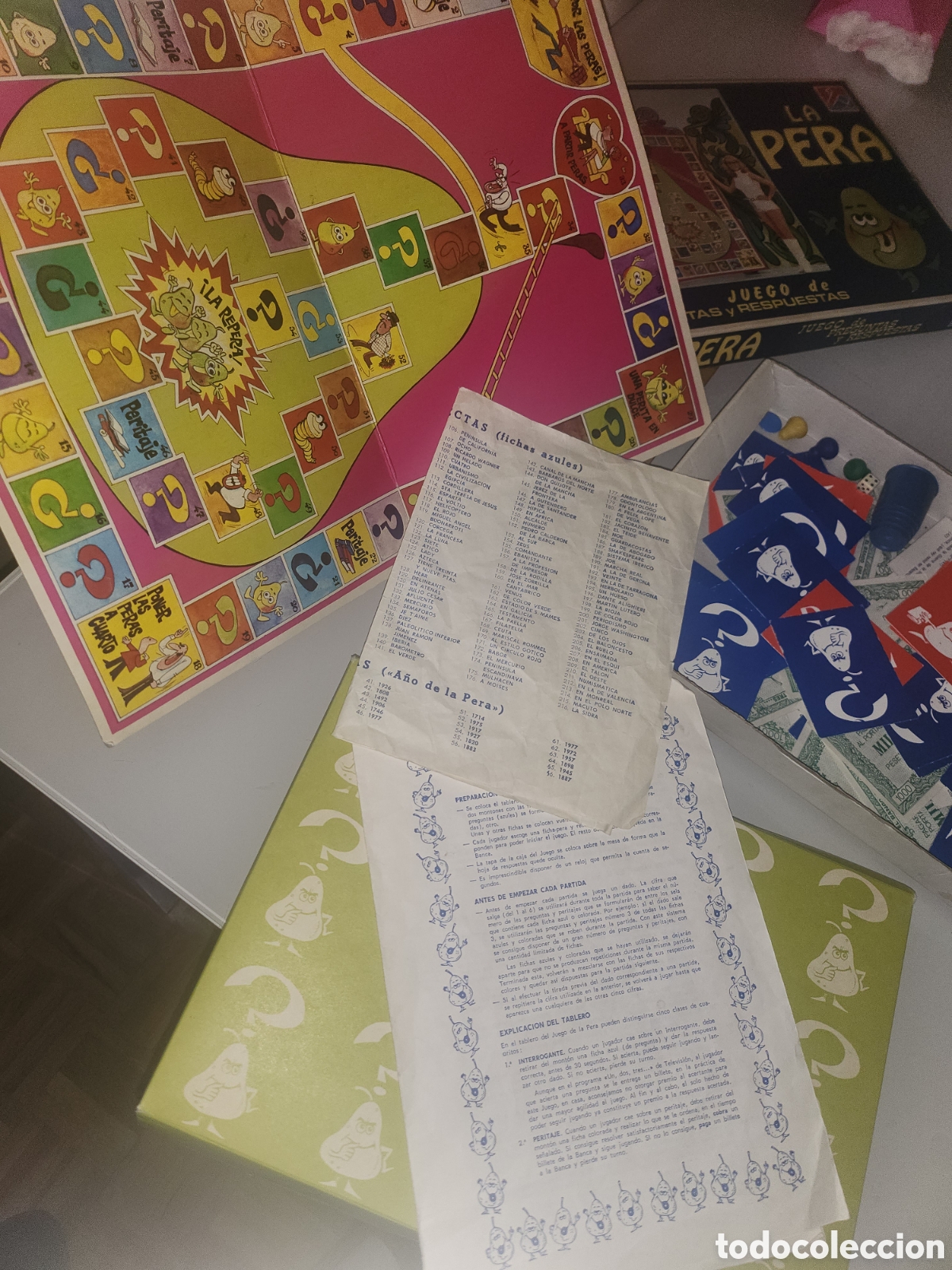 Juegos de mesa: Juego la pera - preguntas y respuestas - Foto 3