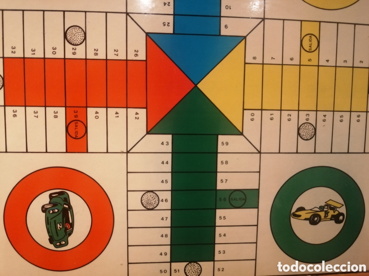 Juegos de mesa: Parch&iacute;s oca antiguo vintage - Foto 4