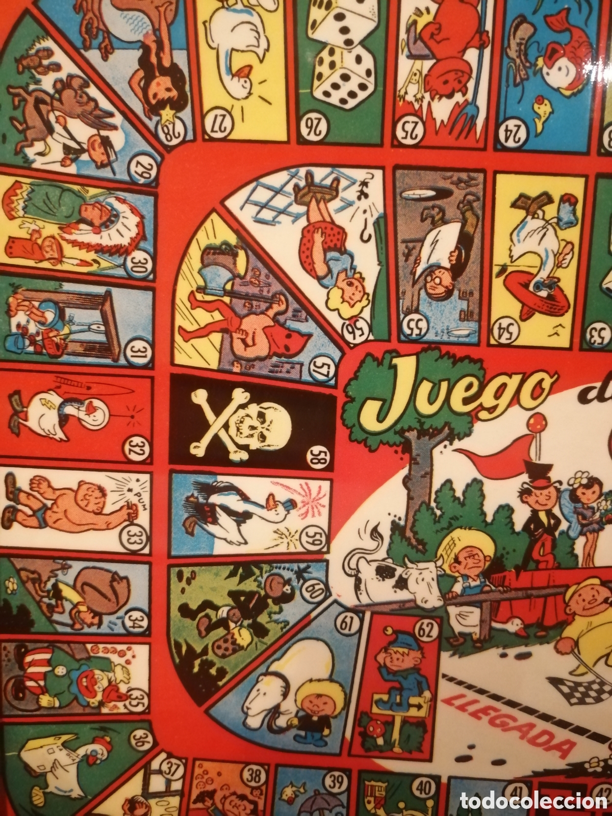 Juegos de mesa: Parch&iacute;s oca antiguo vintage - Foto 9