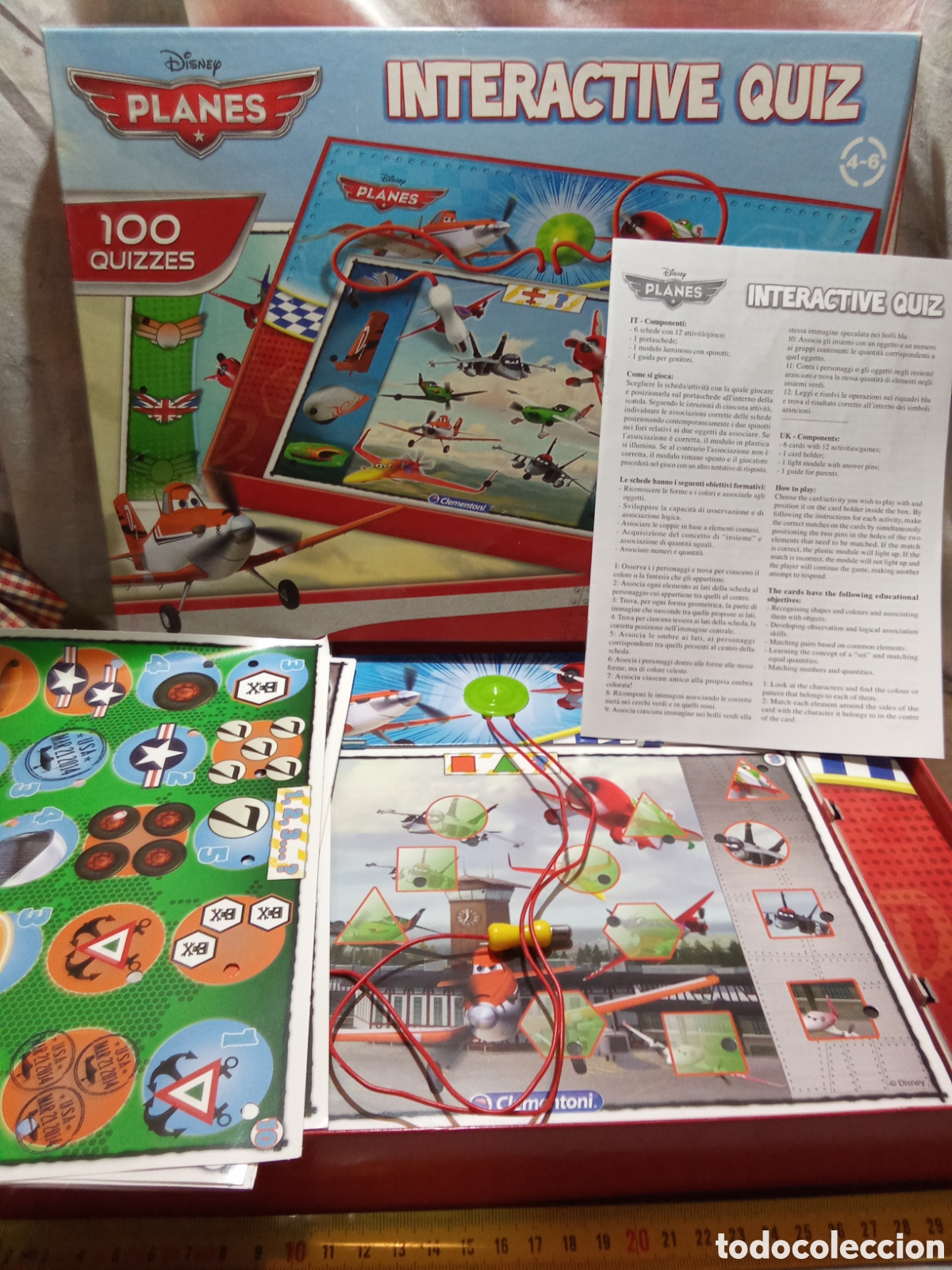 Juegos de mesa: LOTE INTERACTIVE QUIZ DE LA ABEJA MAYA Y CARS - Foto 5