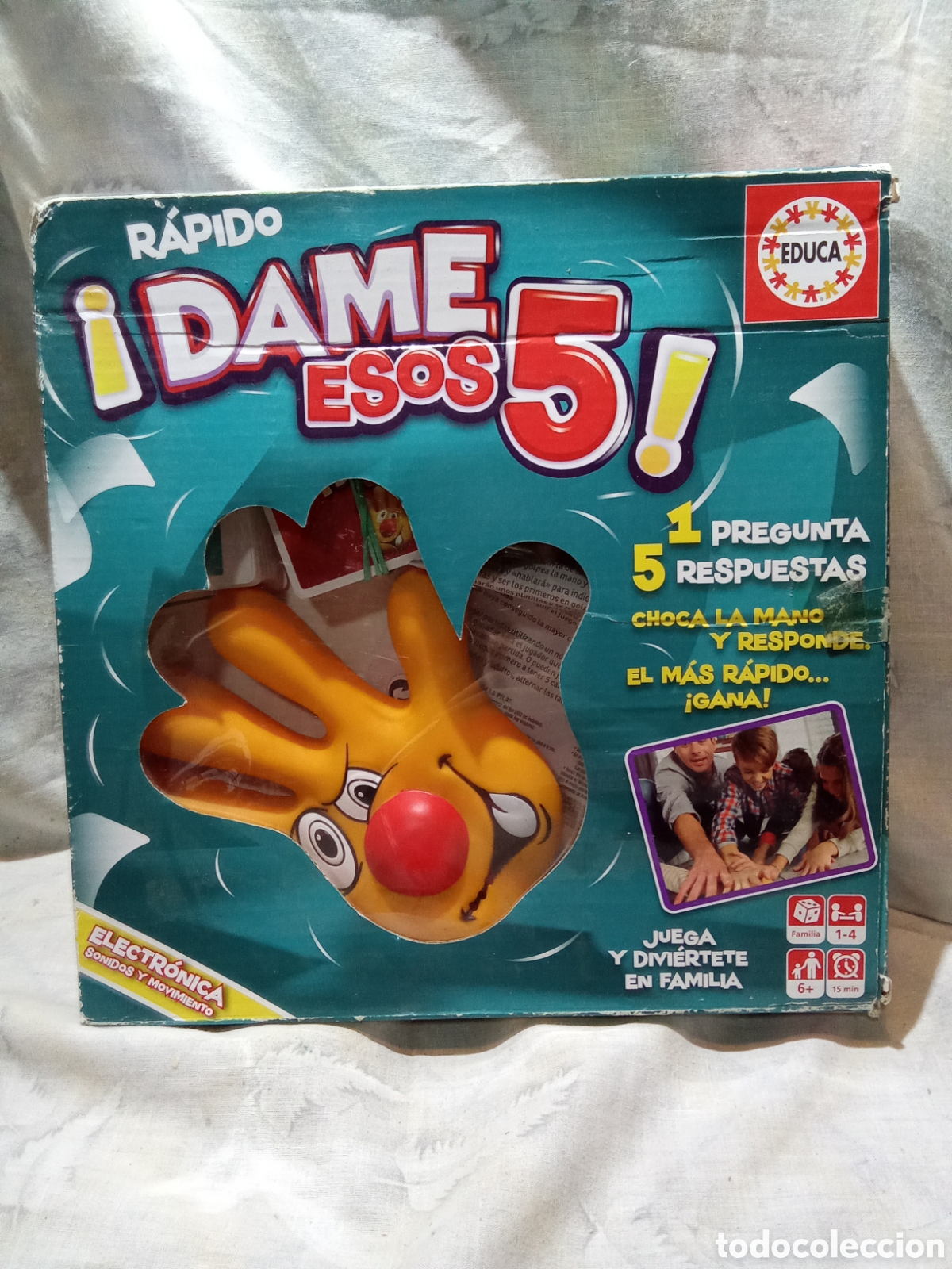 Juegos de mesa: JUEGO DE MESA &iexcl;DAME ESOS 5! DE EDUCA - Foto 5
