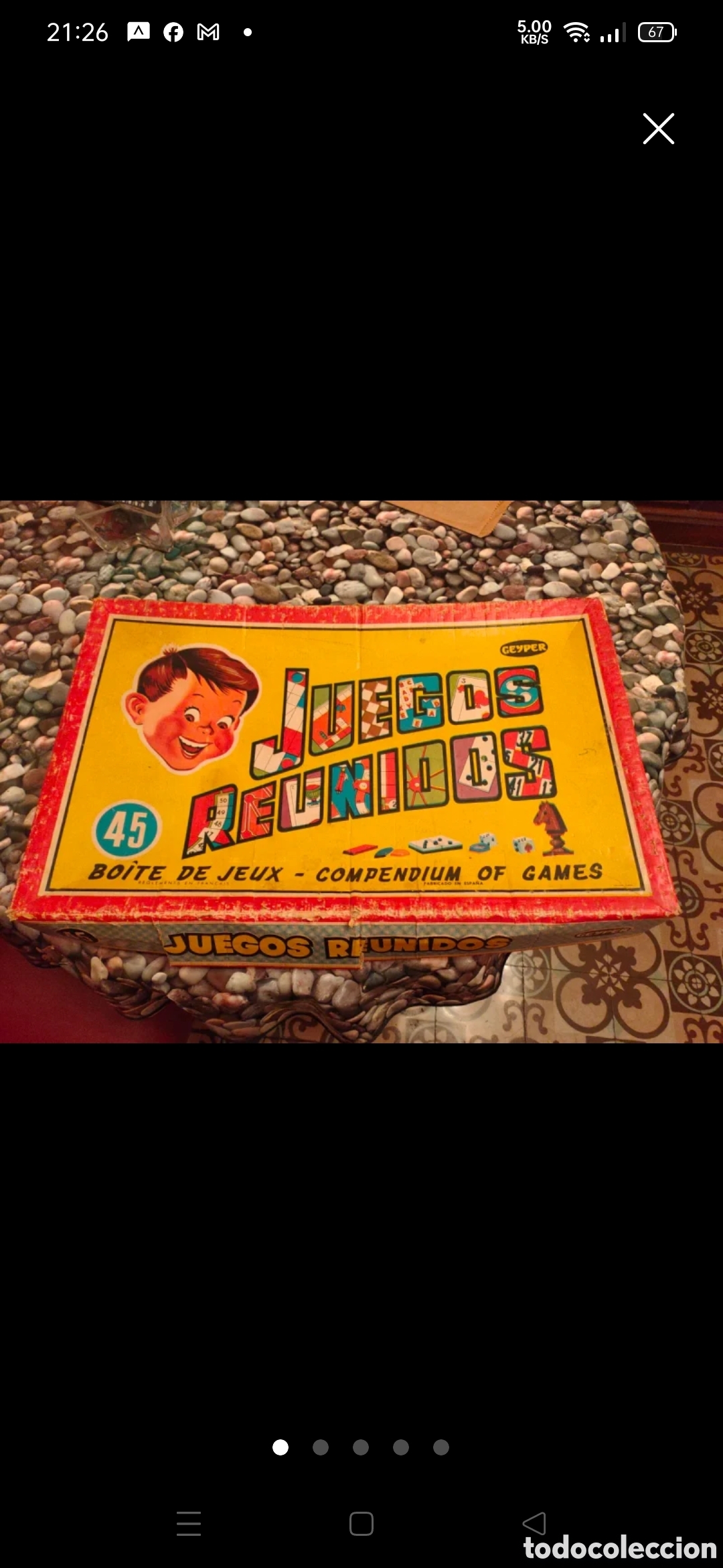 Juegos de mesa: Juegos reunidos 45 Geyper - Foto 1