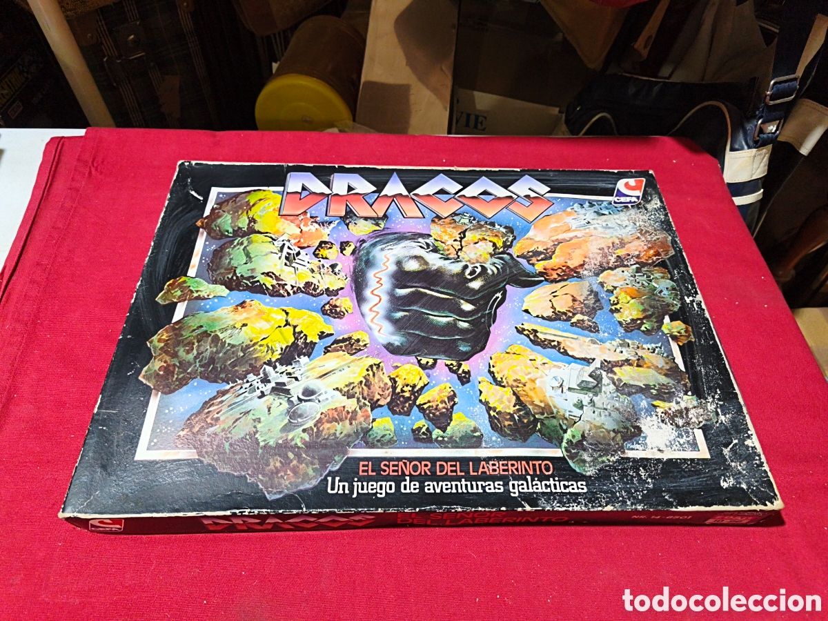 Juegos de mesa: Antiguo juego de mesa DRACOS DE CEFA COMPLETO - Foto 1