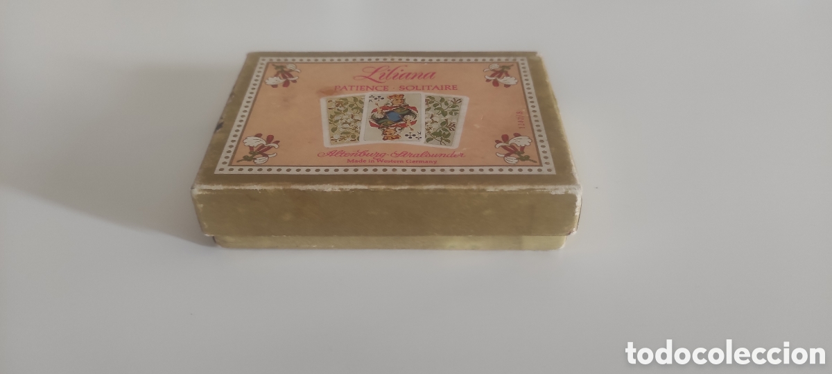 Juegos de mesa: Caja con dos barajas de poker. Miniatura - Foto 2