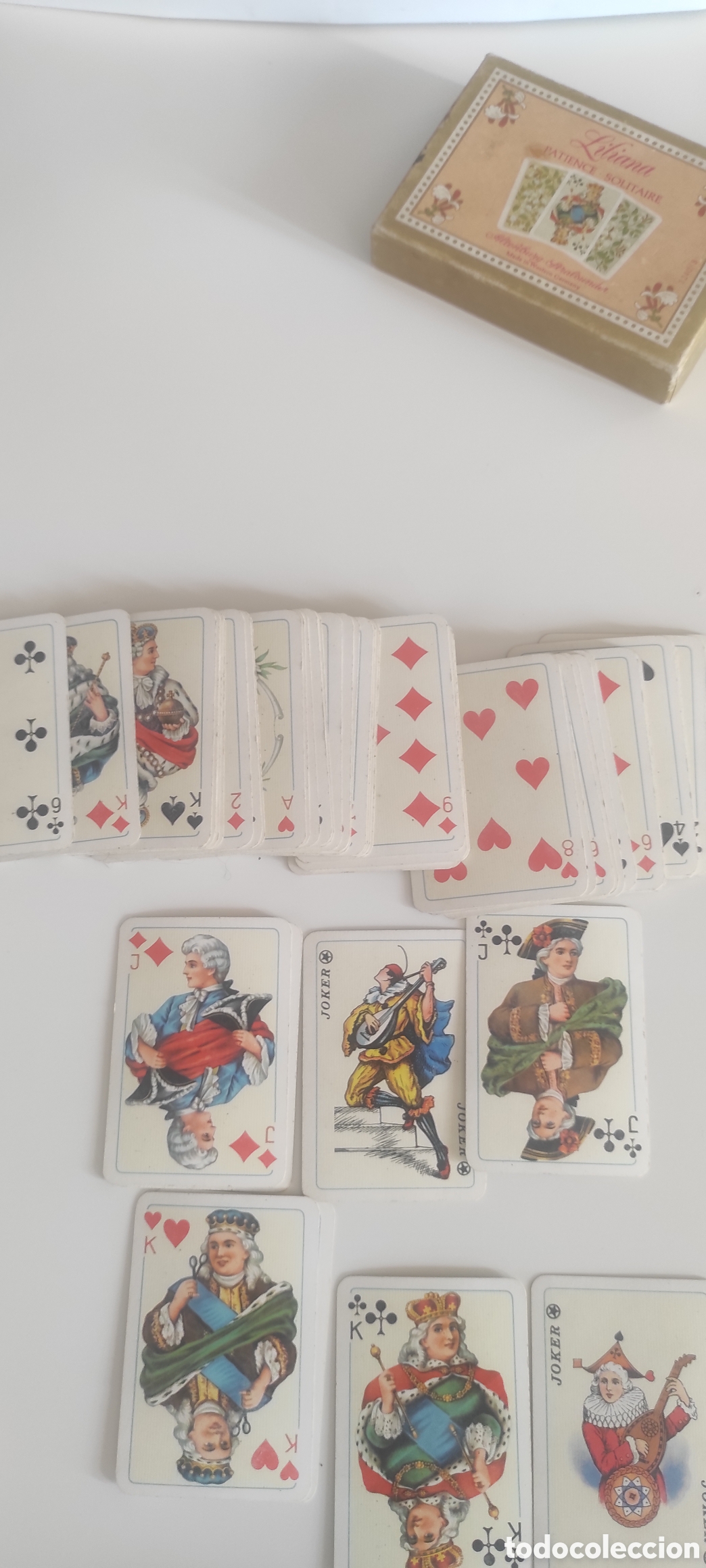 Juegos de mesa: Caja con dos barajas de poker. Miniatura - Foto 9