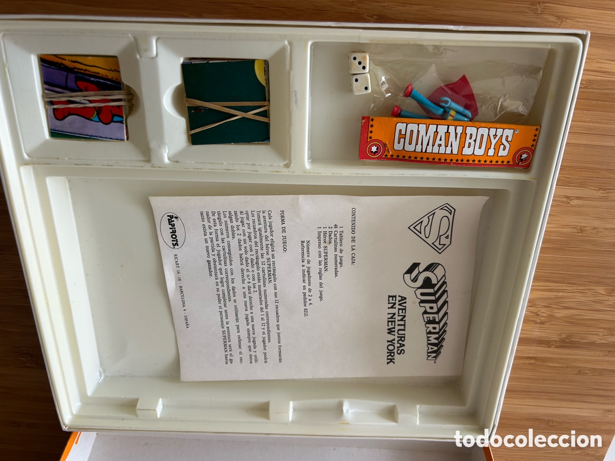 Juegos de mesa: Superman coman boys papiros - Foto 2