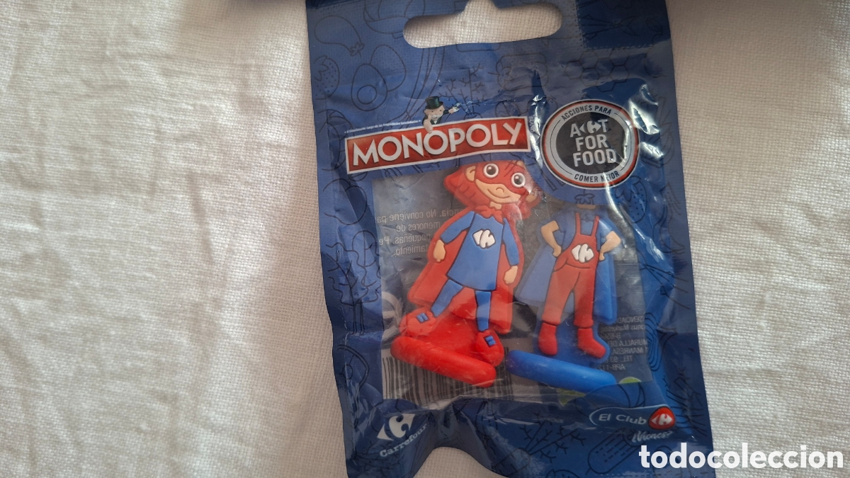 Juegos de mesa: 6 Fichas MONOPOLY CARREFOUR - Foto 4