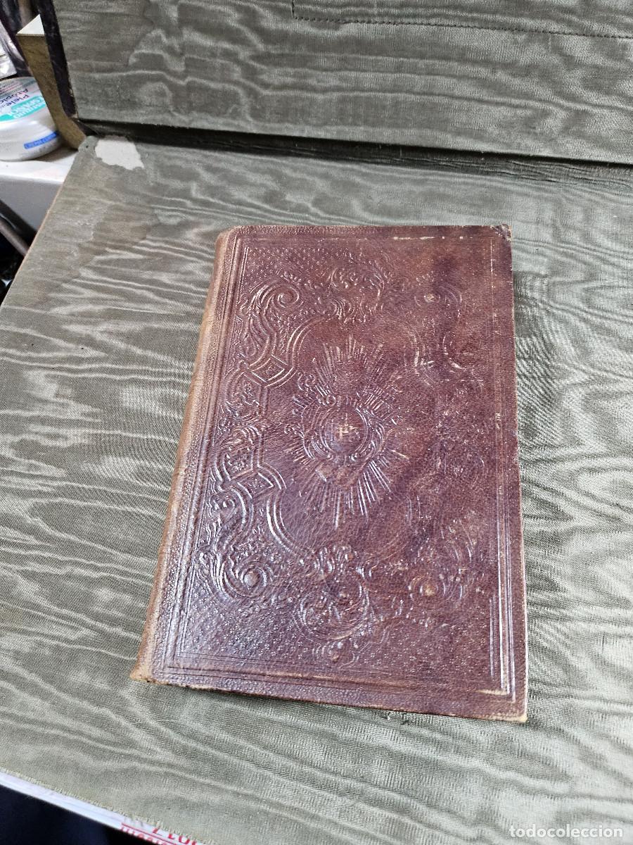 Juegos de mesa: libro antigo 1862 mes del a&ntilde;o cristiano - Foto 2