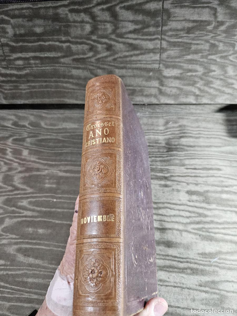 Juegos de mesa: libro antigo 1862 mes del a&ntilde;o cristiano - Foto 1