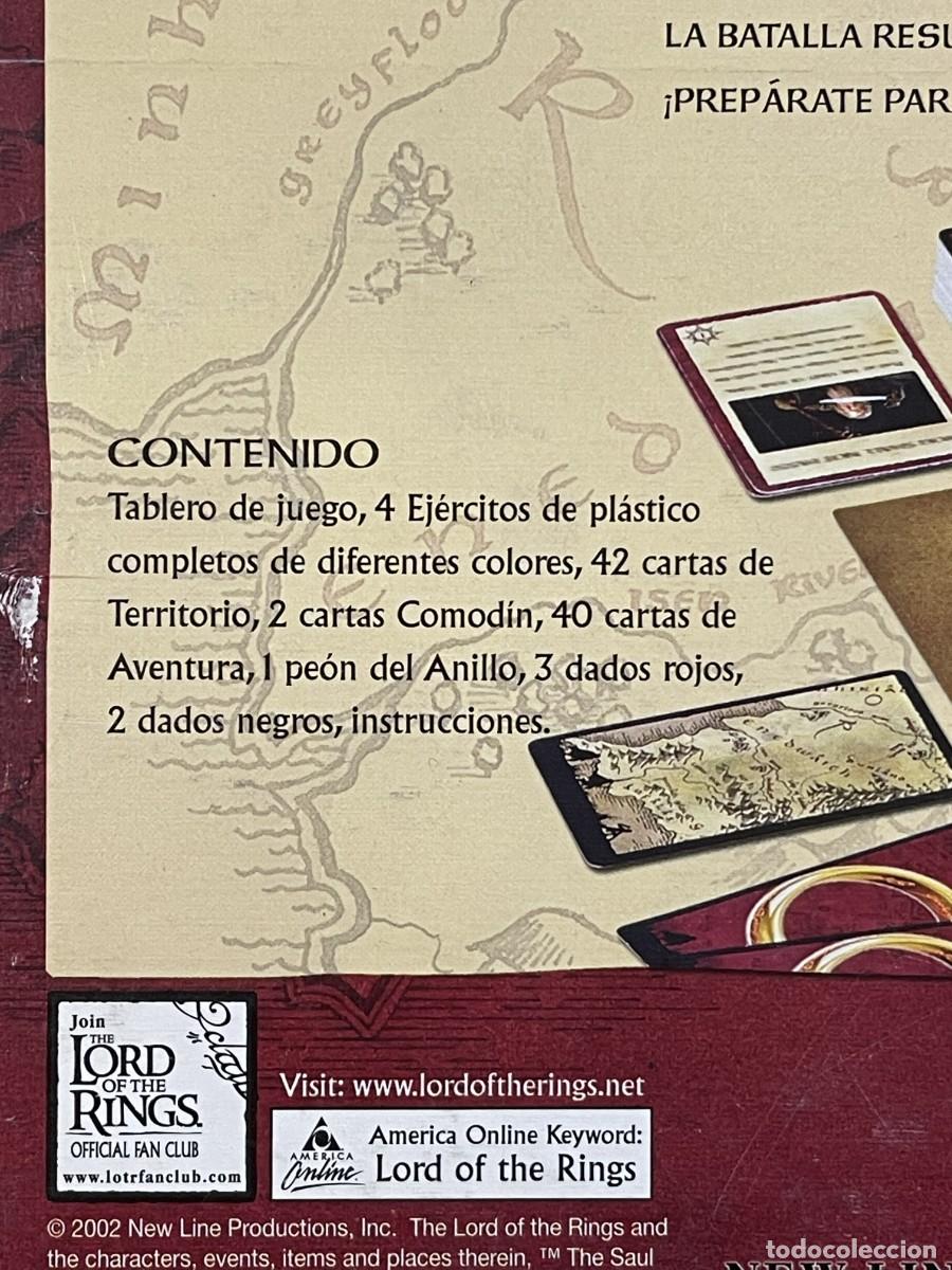 Juegos de mesa: RISK EL SE&Ntilde;OR DE LOS ANILLOS - PARKER 2002 - INCOMPLETO - Foto 22