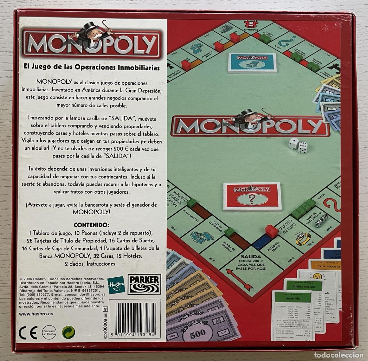 Juegos de mesa: MONOPOLY CLASICO A&Ntilde;O 2006 - Foto 2