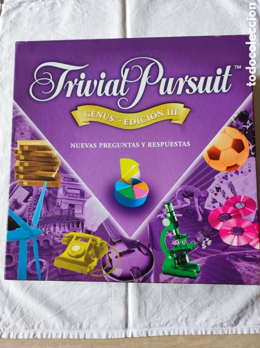 Juegos de mesa: TRIVIAL PURSUIT GENUS III (Completo) - Foto 1