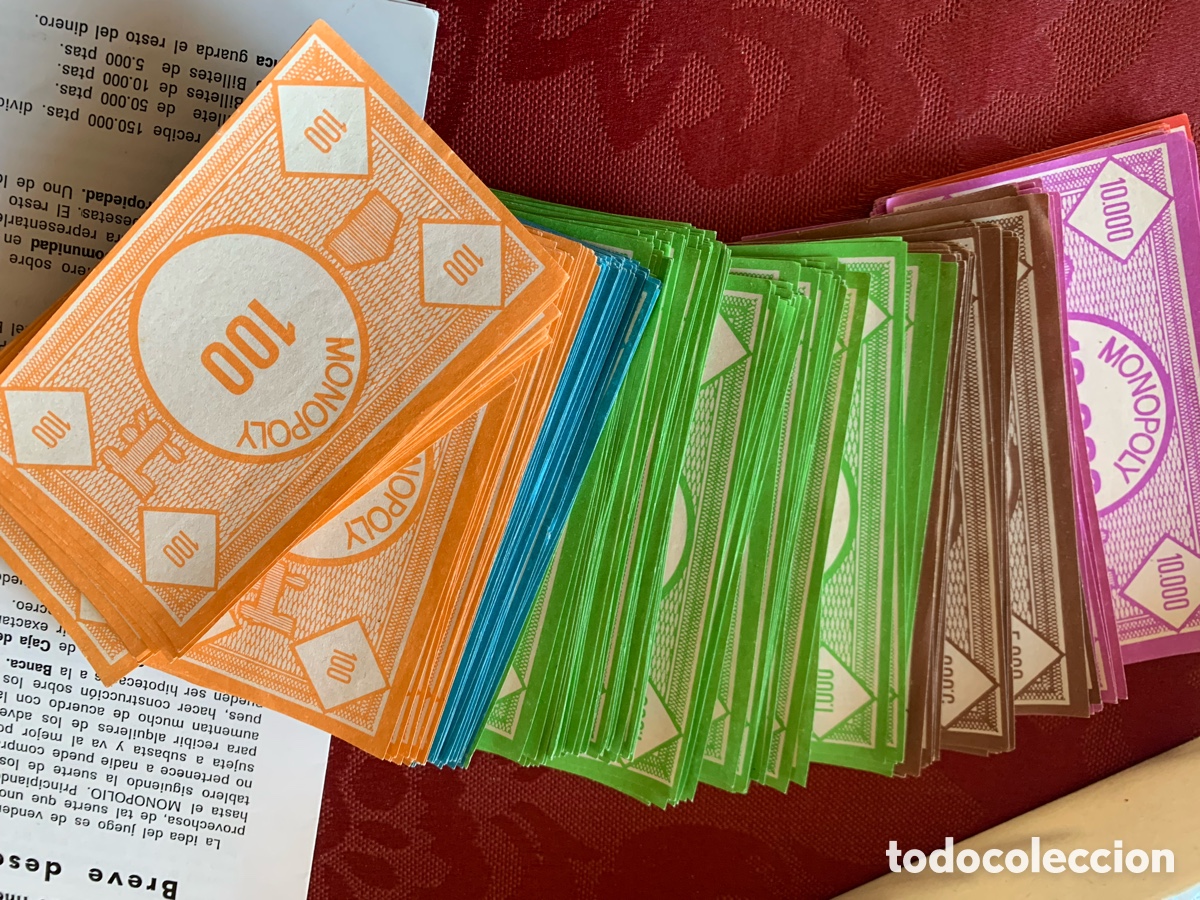 Juegos de mesa: Juego mesa Monopoly antiguo - Foto 2