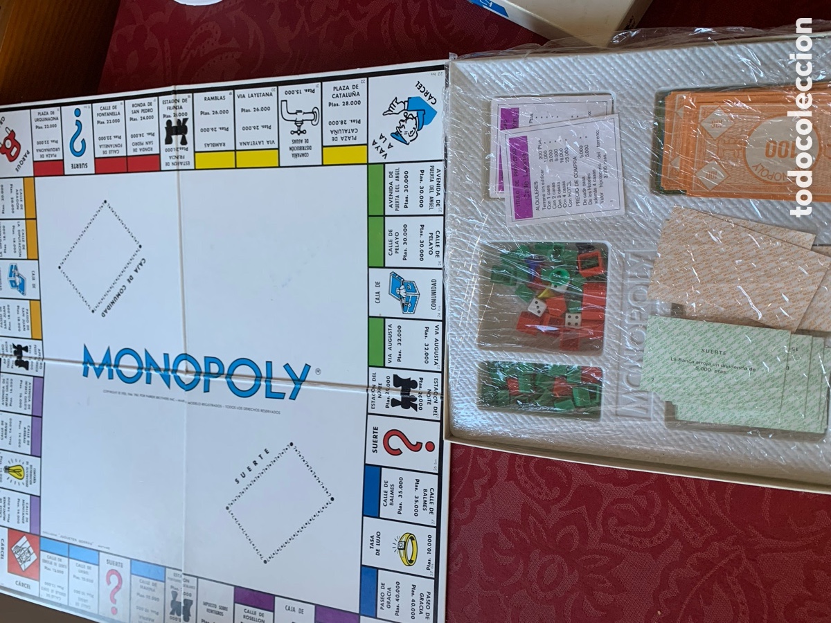 Juegos de mesa: Juego mesa Monopoly antiguo - Foto 1