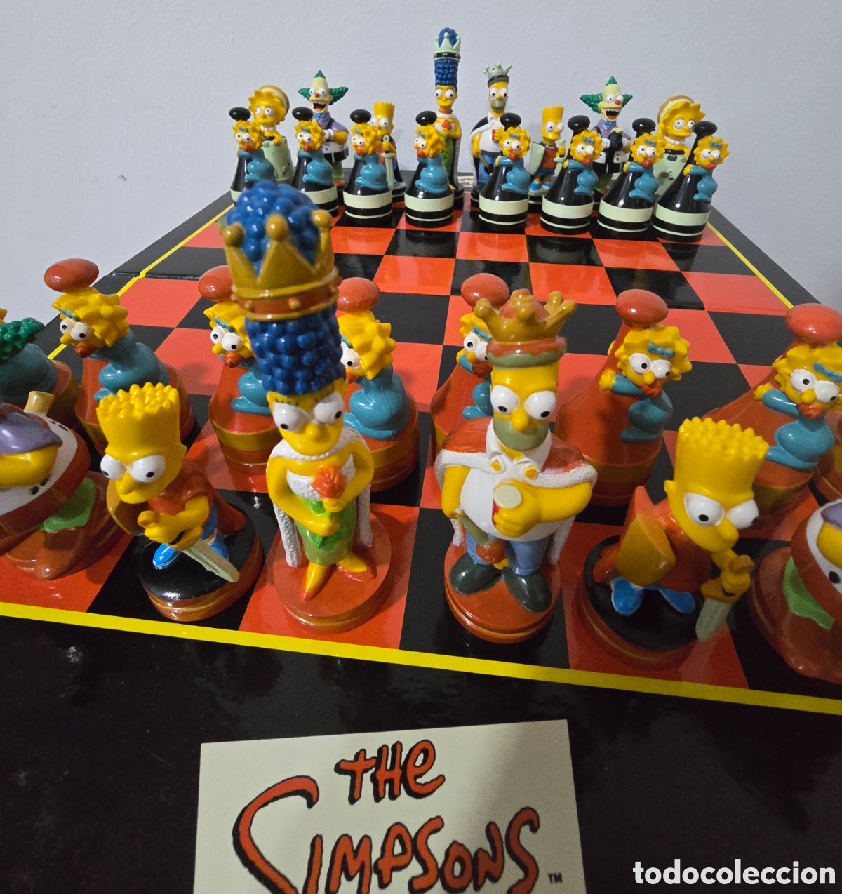 Juegos de mesa: Ajedrez oficial de United Labels de Los Simpson 3D - Foto 5