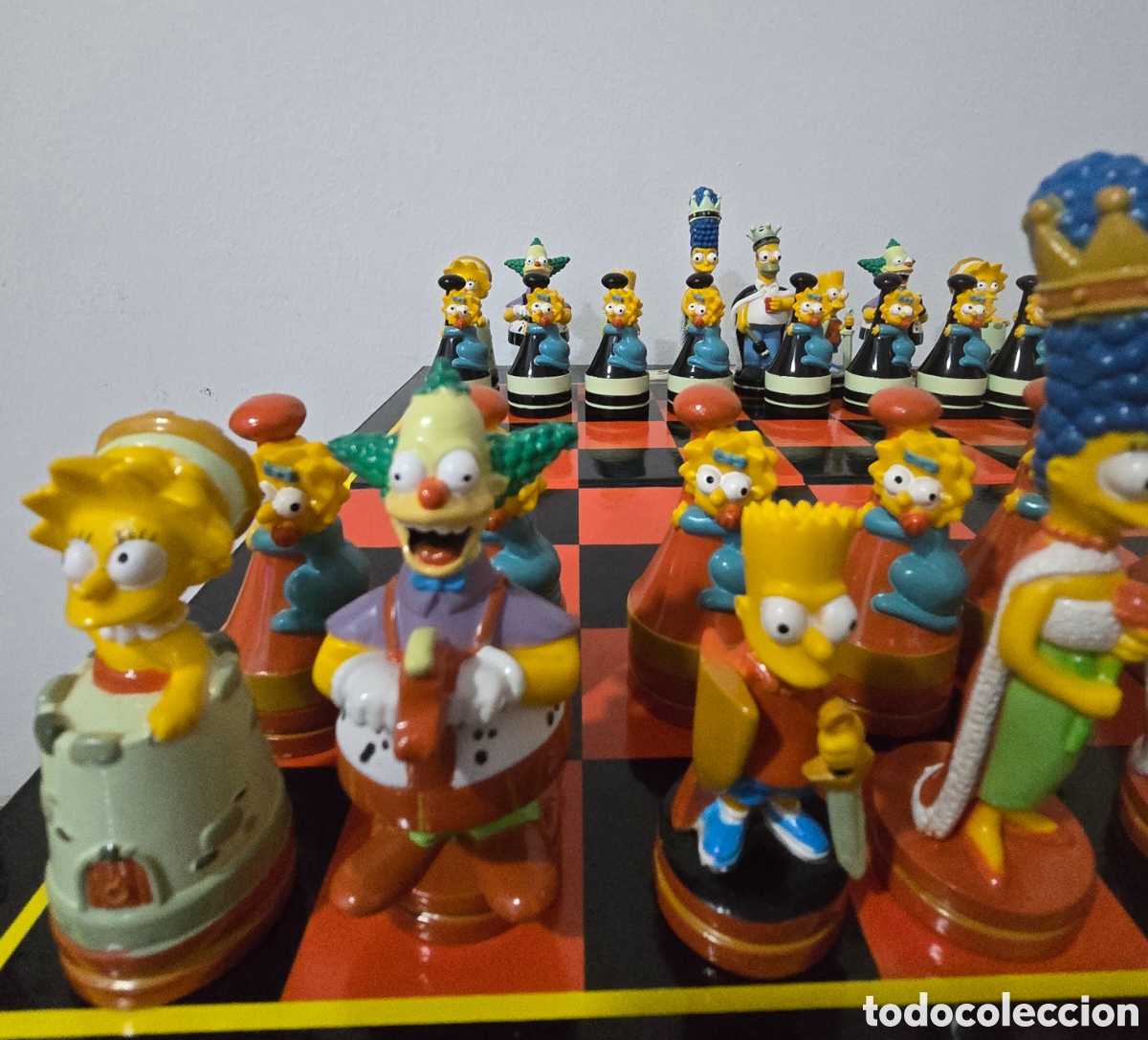 Juegos de mesa: Ajedrez oficial de United Labels de Los Simpson 3D - Foto 6
