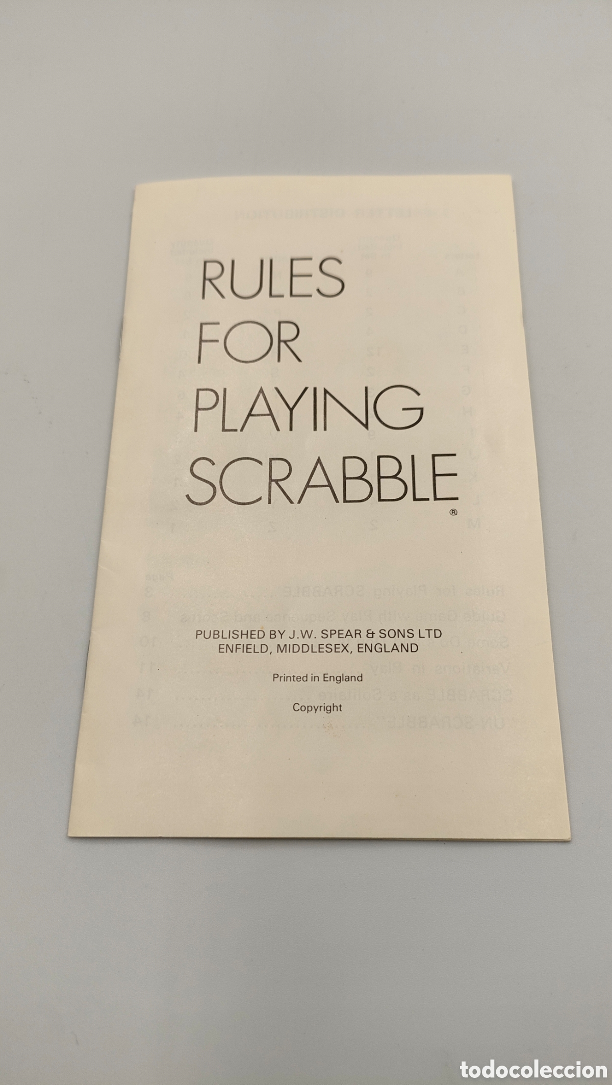Juegos de mesa: Travel Scrabble Spears Games , edici&oacute;n ingl&eacute;sa - Foto 6